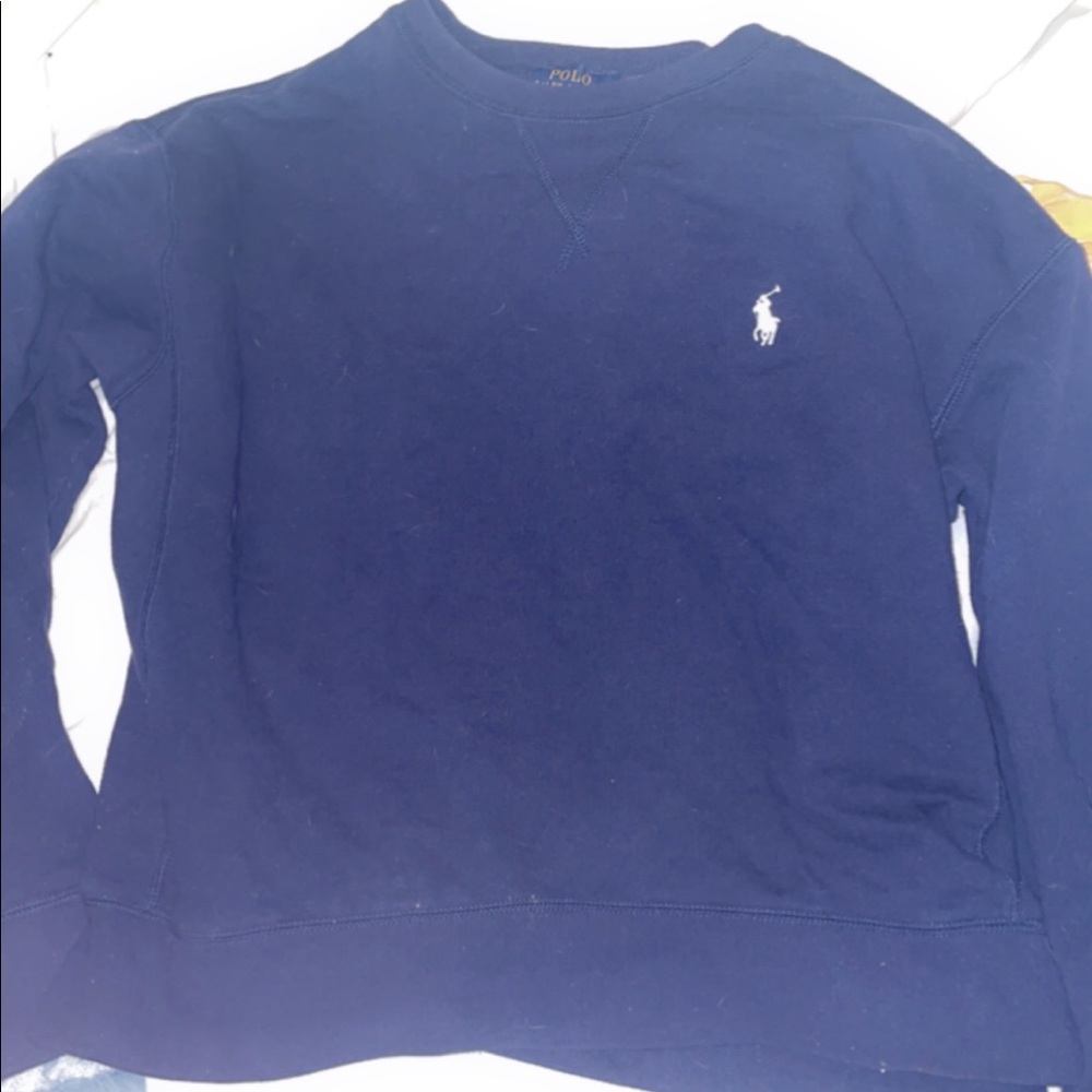 Polo sweatshirt I don’t use anymore blue
